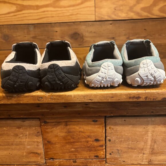 2 Pair New Merrell Suede Clogs - Picture 8 of 10